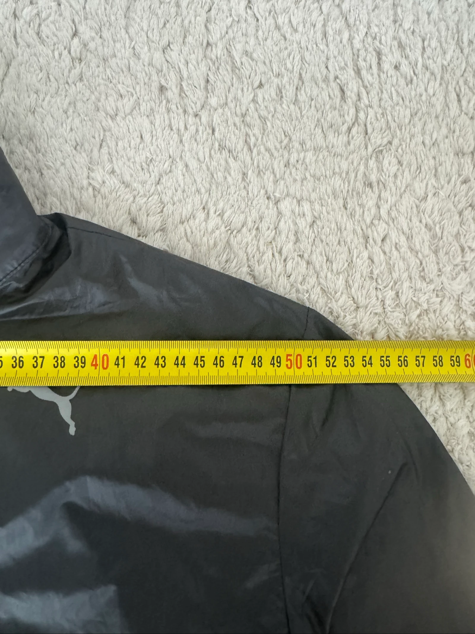Puma Windbreaker Jas Grijs USP Lichtgewicht Hardlopen Sport Y2K Vintage M – photo 10